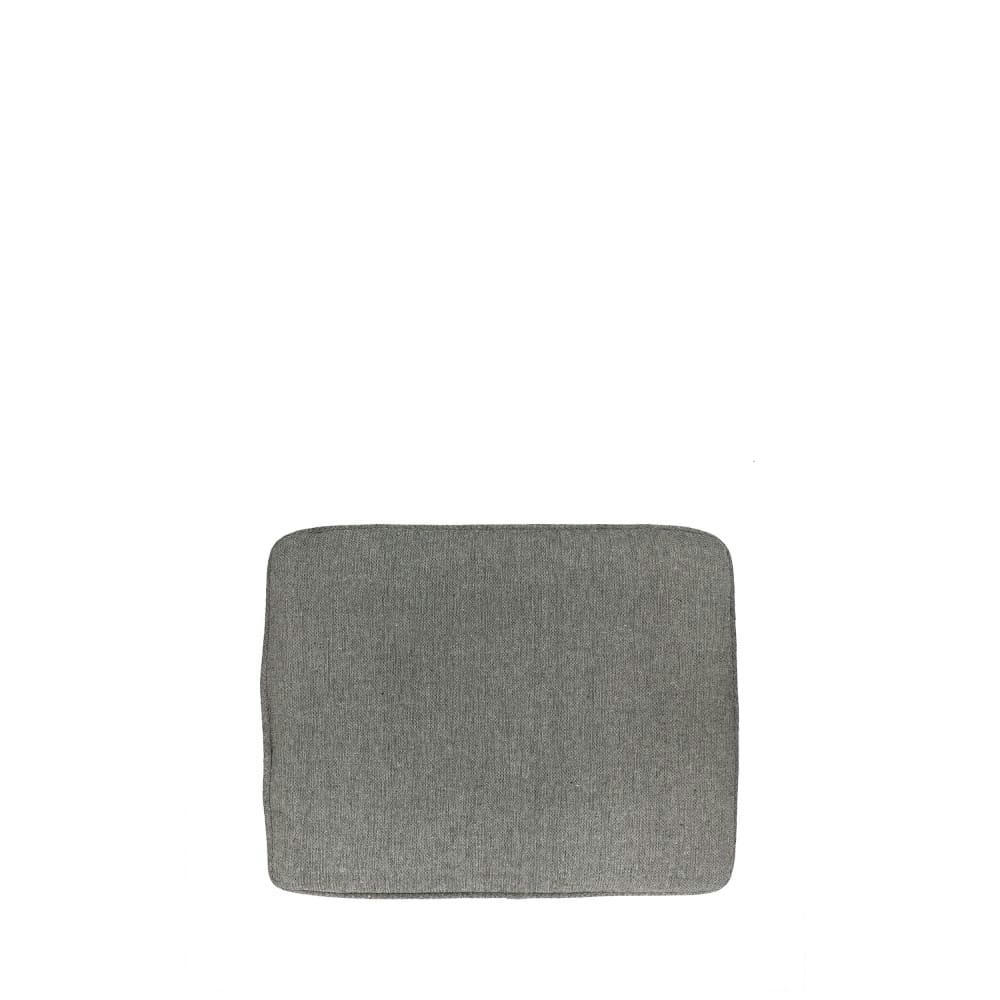 OMBRA - Galette de chaise de bar en coton gris