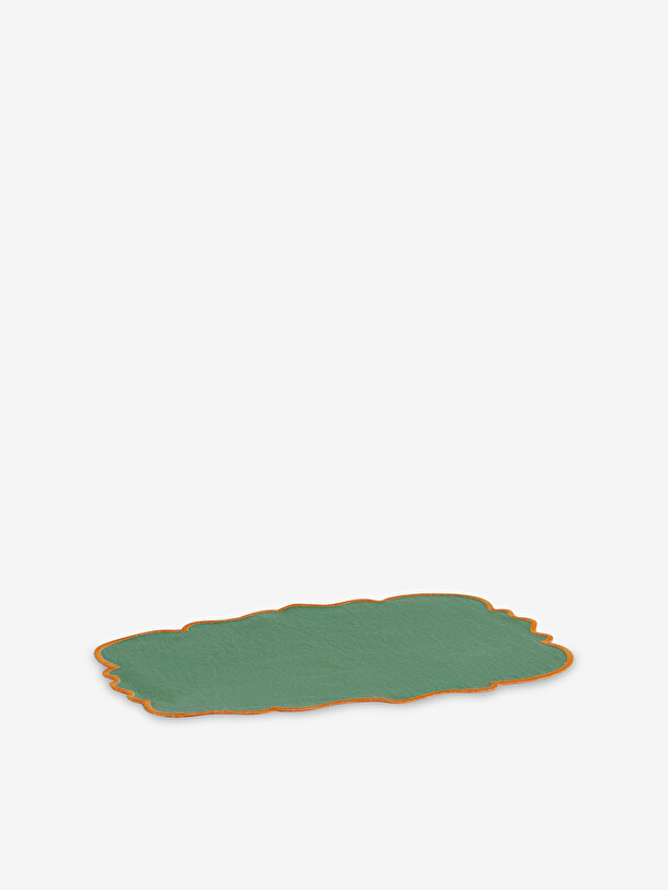 Pack de 2 sets de table coton vert - bit... vert