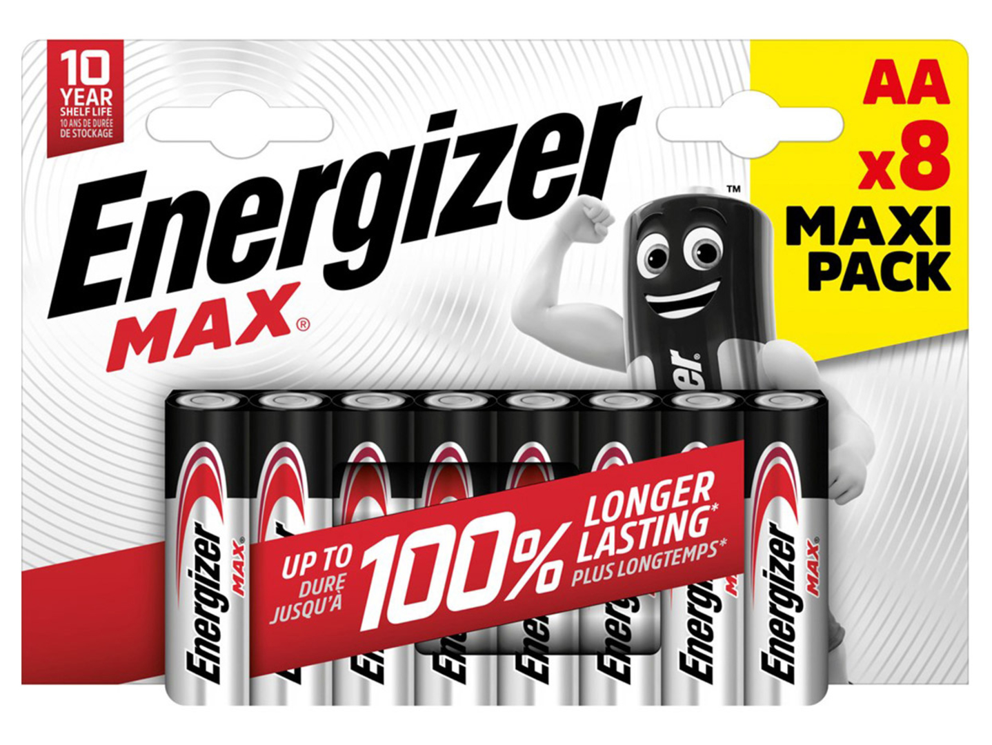 Baterie alkaliczne Energizer AA 8szt.
