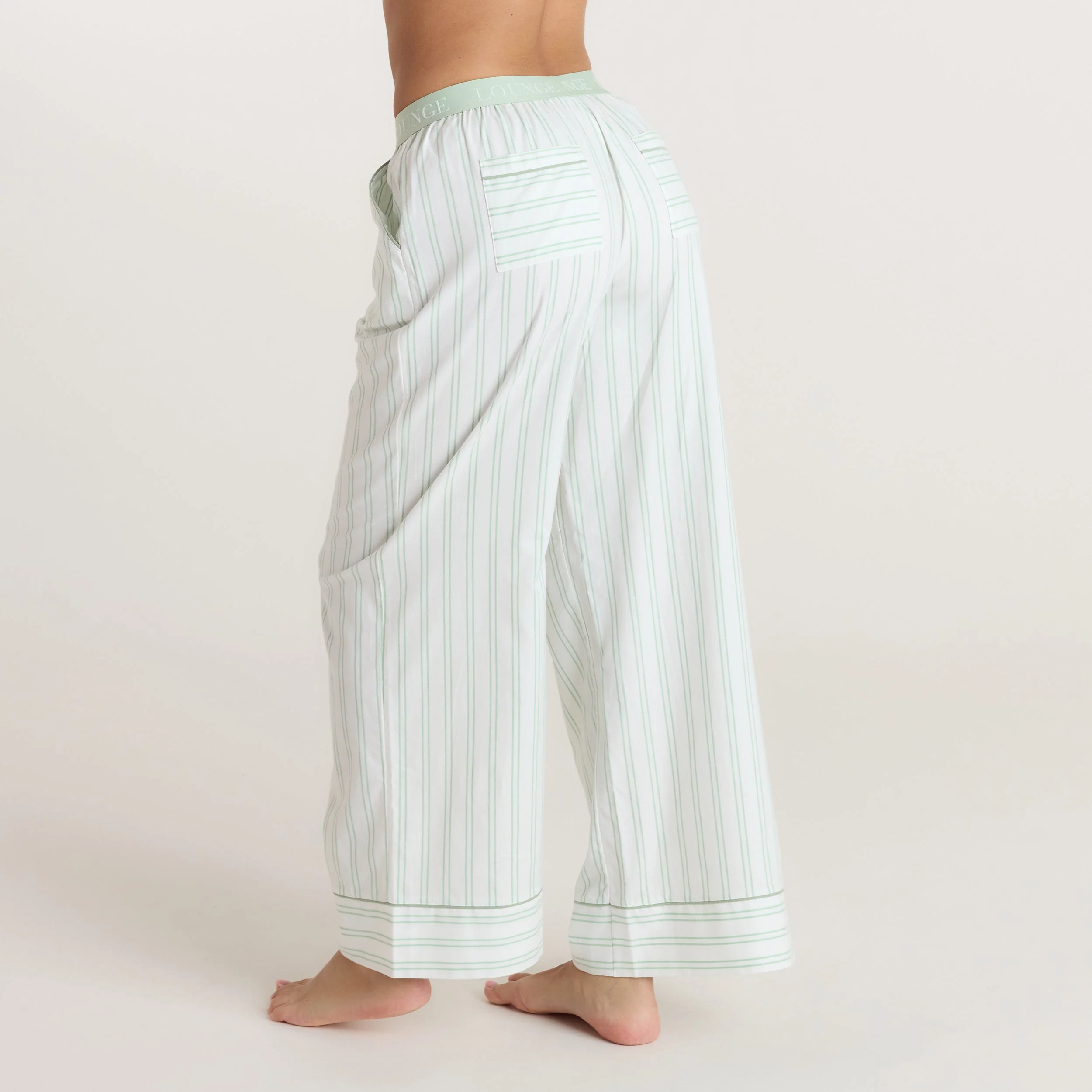 Mistletoe Pyjama Bottoms - Sage