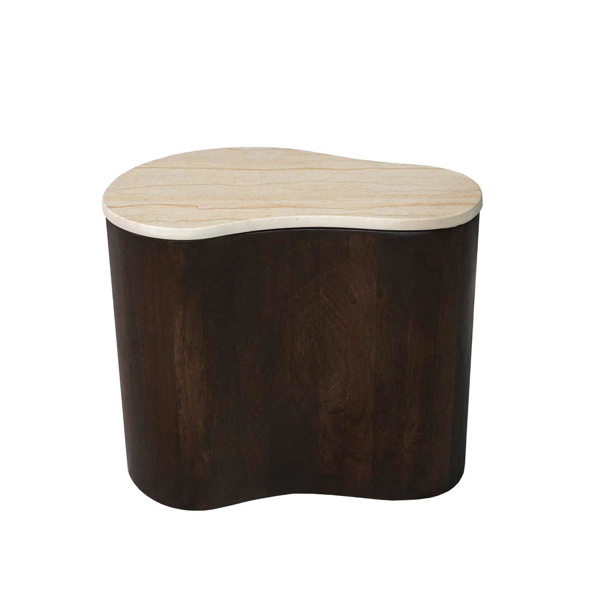 Starfurn Salontafel Lovi - Organisch Bruin Hout - 50x33x42cm