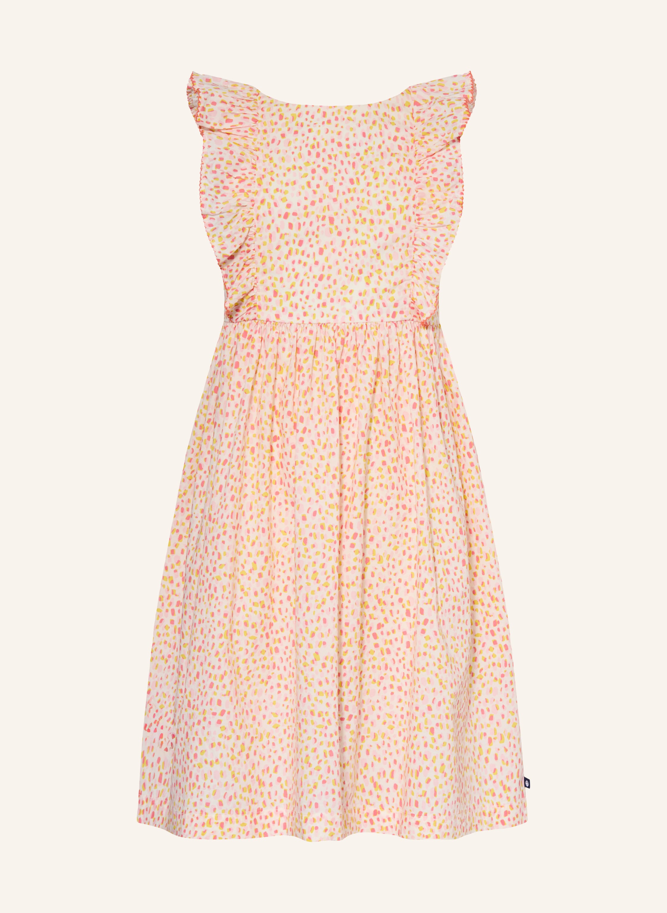 PETIT BATEAU Kleid mit Rüschen