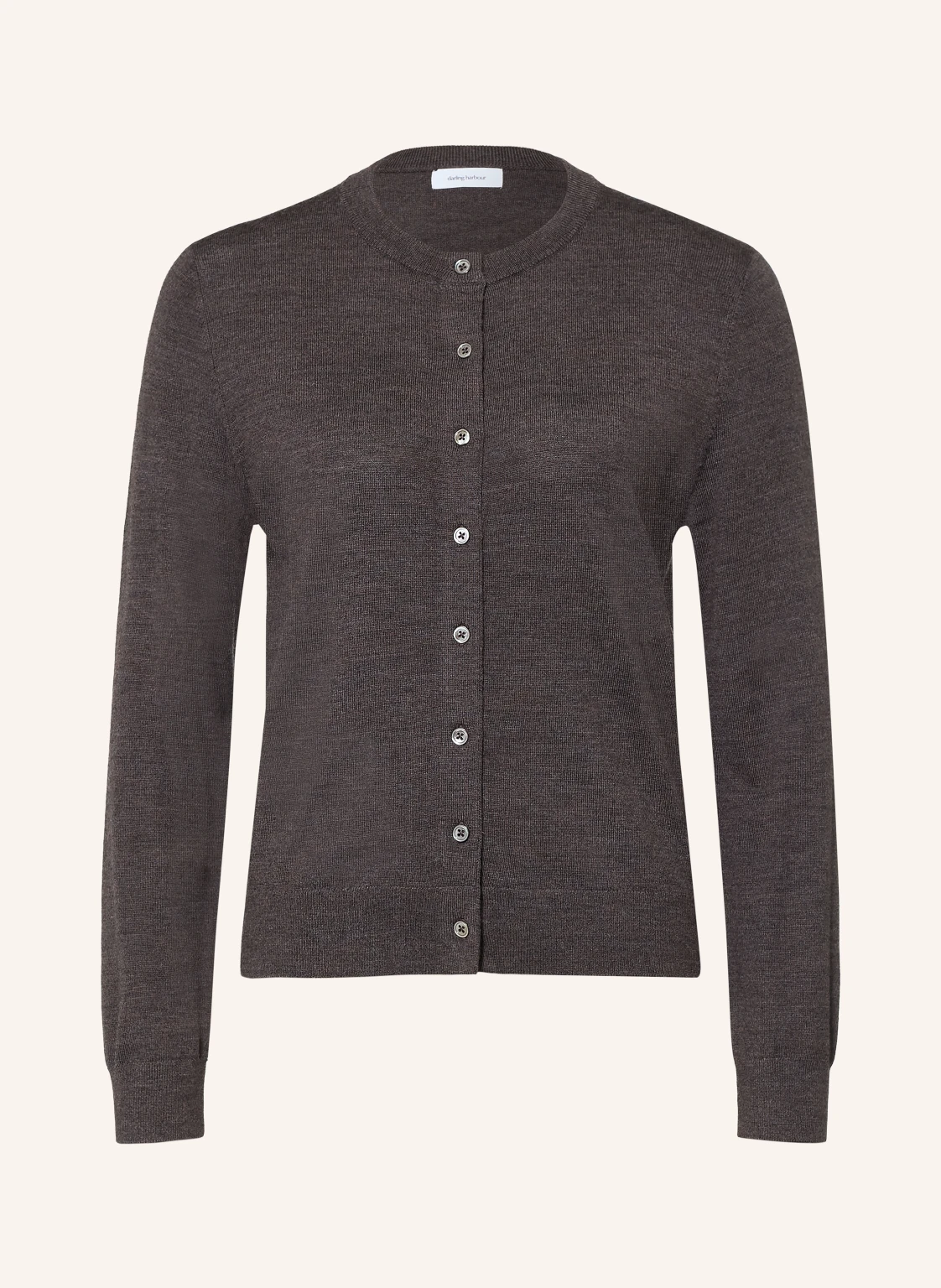 darling harbour Strickjacke aus Merinowolle