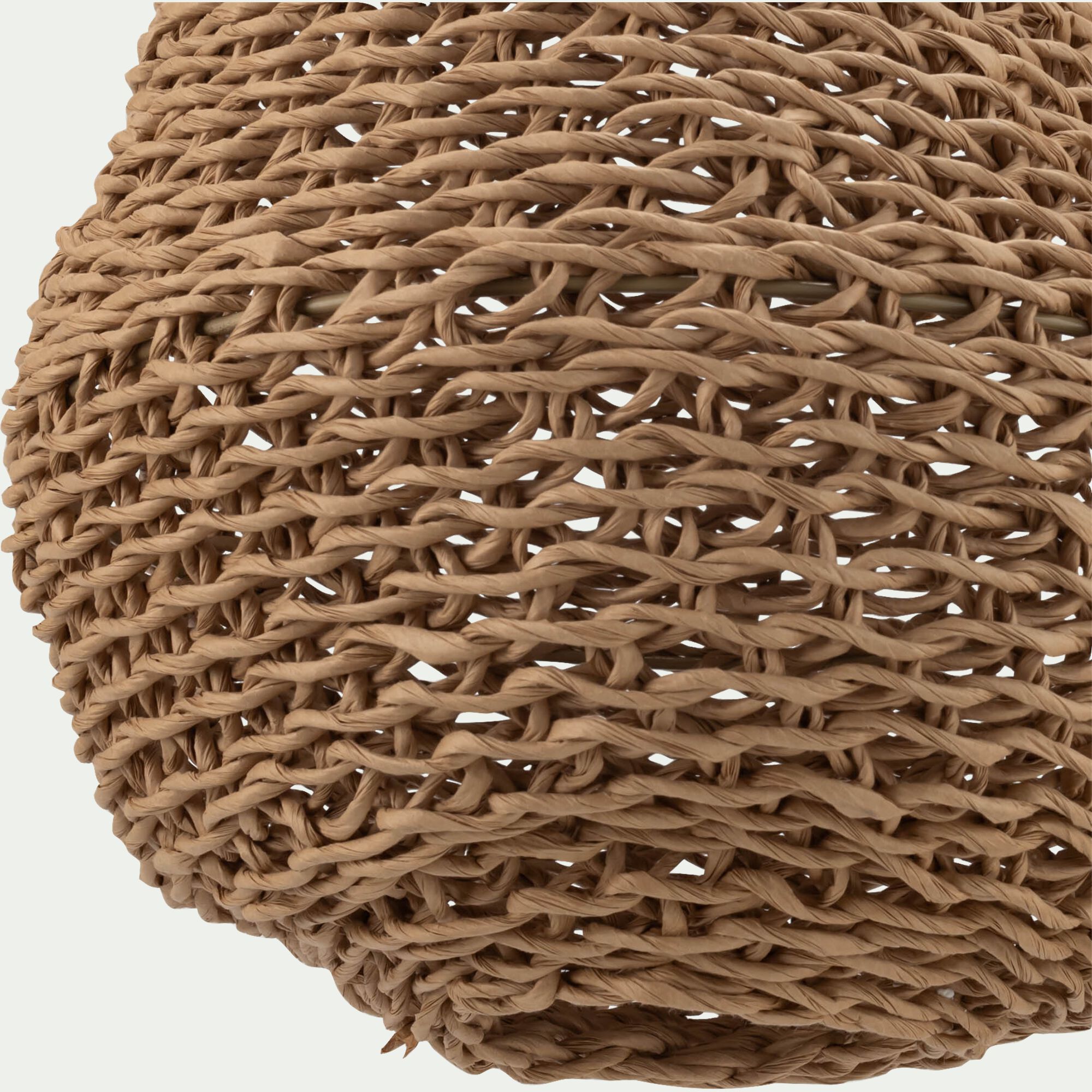 SIMY - Suspension non électrifiée en papier D31cm - naturel