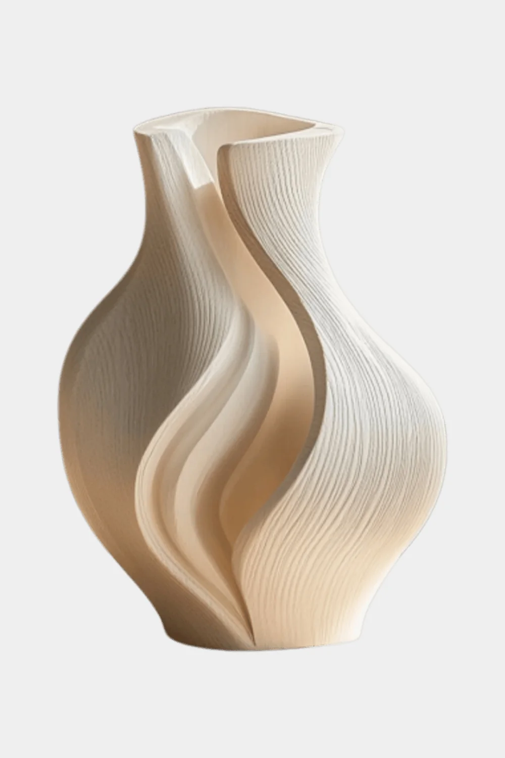 Vase Wood Sculpture #WG075