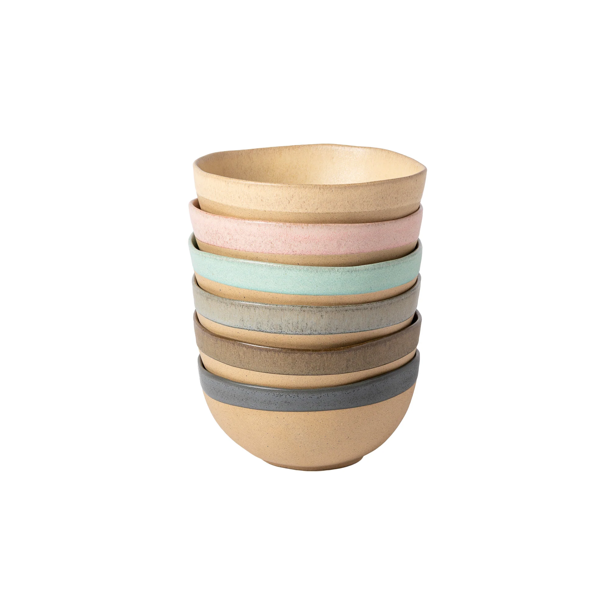 Set 6 Latte Bowls Arenito