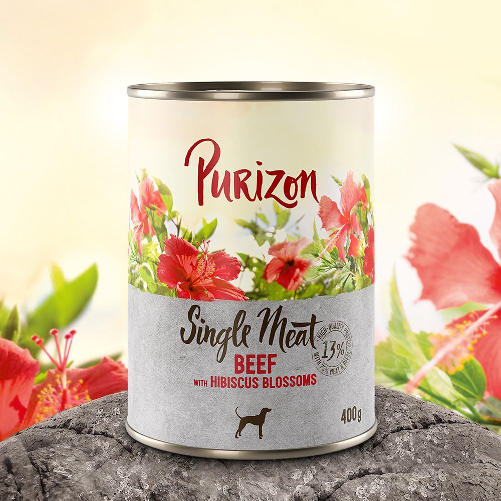 1 x 400g Purizon Single Meat Beef Wet Dog Food - Try Now!*