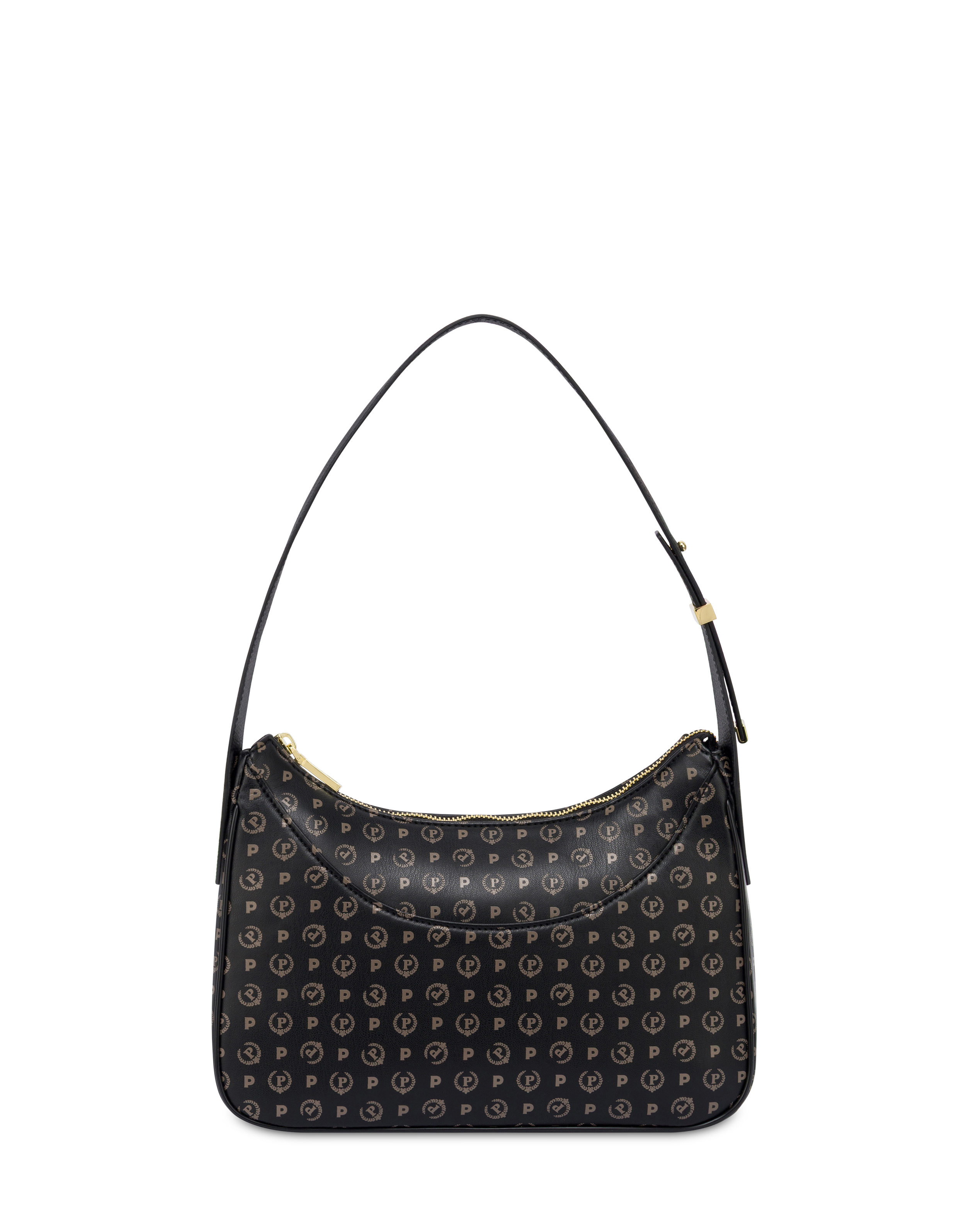 Hobo Bag Heritage In Soft Relief Nero/nero