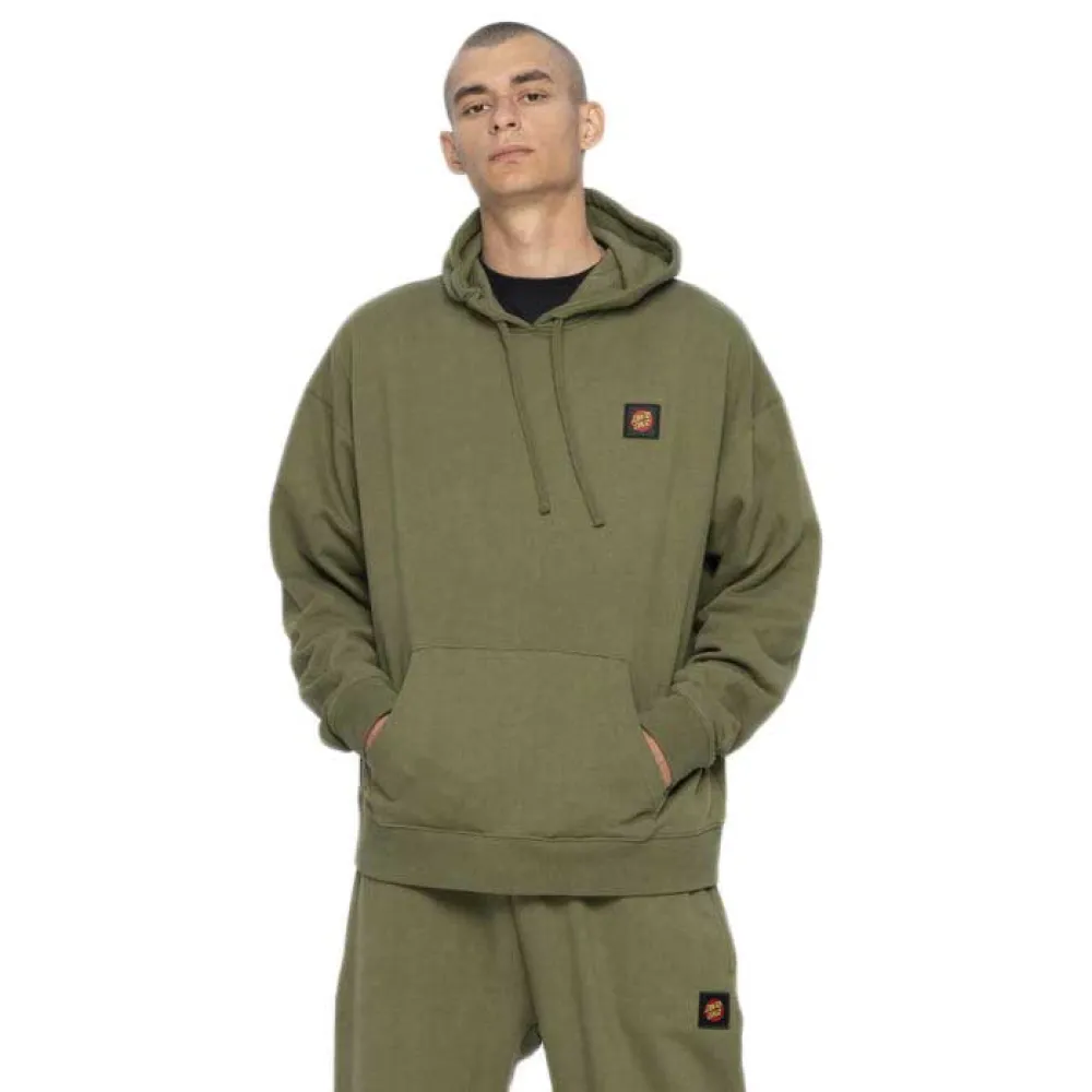 Santa Cruz Classic label moss hoodie