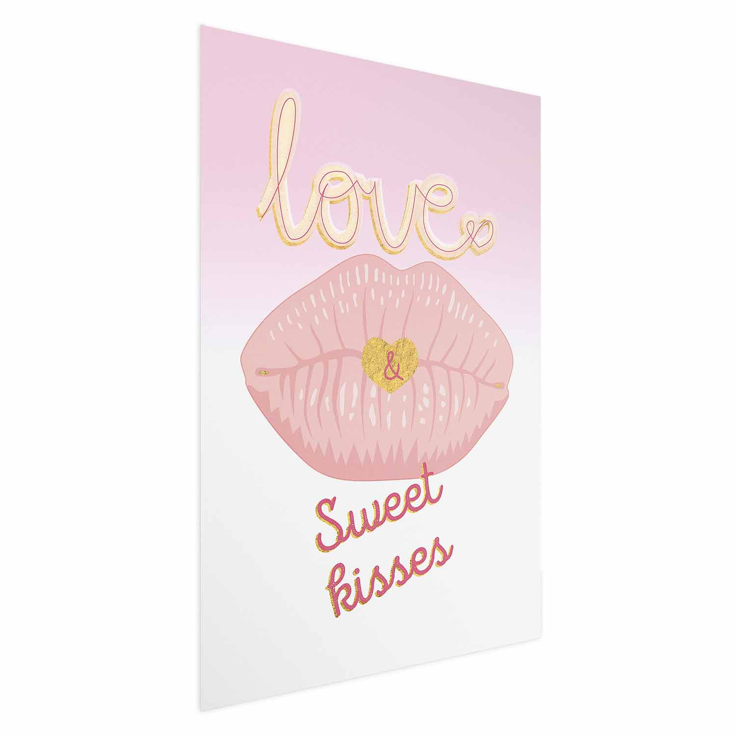 Plakat Sweet Kisses 21x30 cm