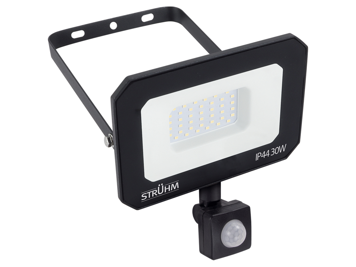 Naświetlacz Aston LED 15,5cm z czujnkiem ruchu czarny