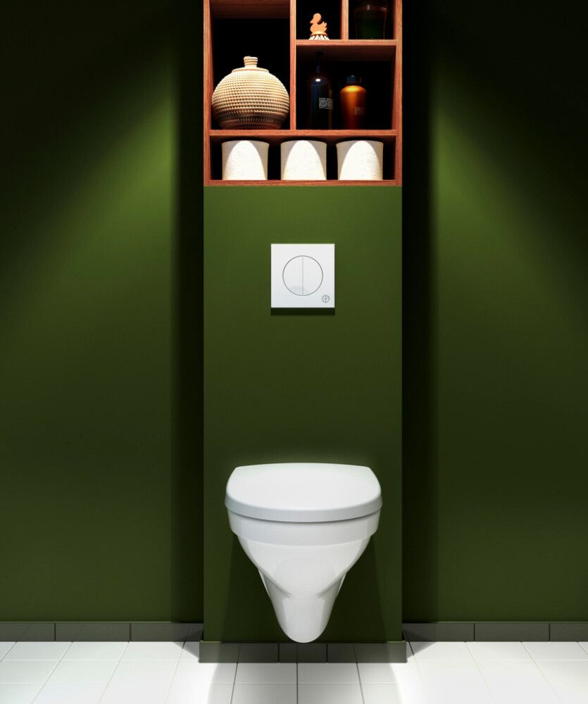 SPYLEKNAPP GUSTAVSBERG TRIOMONT DOBBEL HVIT