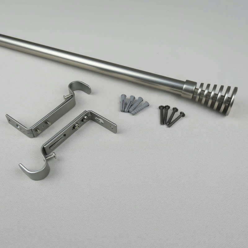 CAMDEN - - Kit tringle extensible ø 16/19 mm 110 à 210cm - Nickel mat