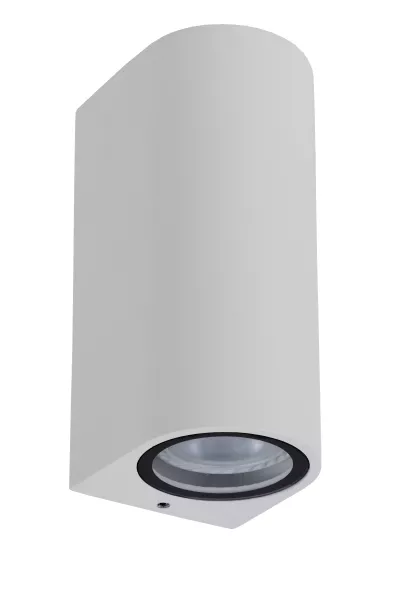 Kinkiet zewnętrznybiały ZARO 2xGU10x35W IP44 Lucide