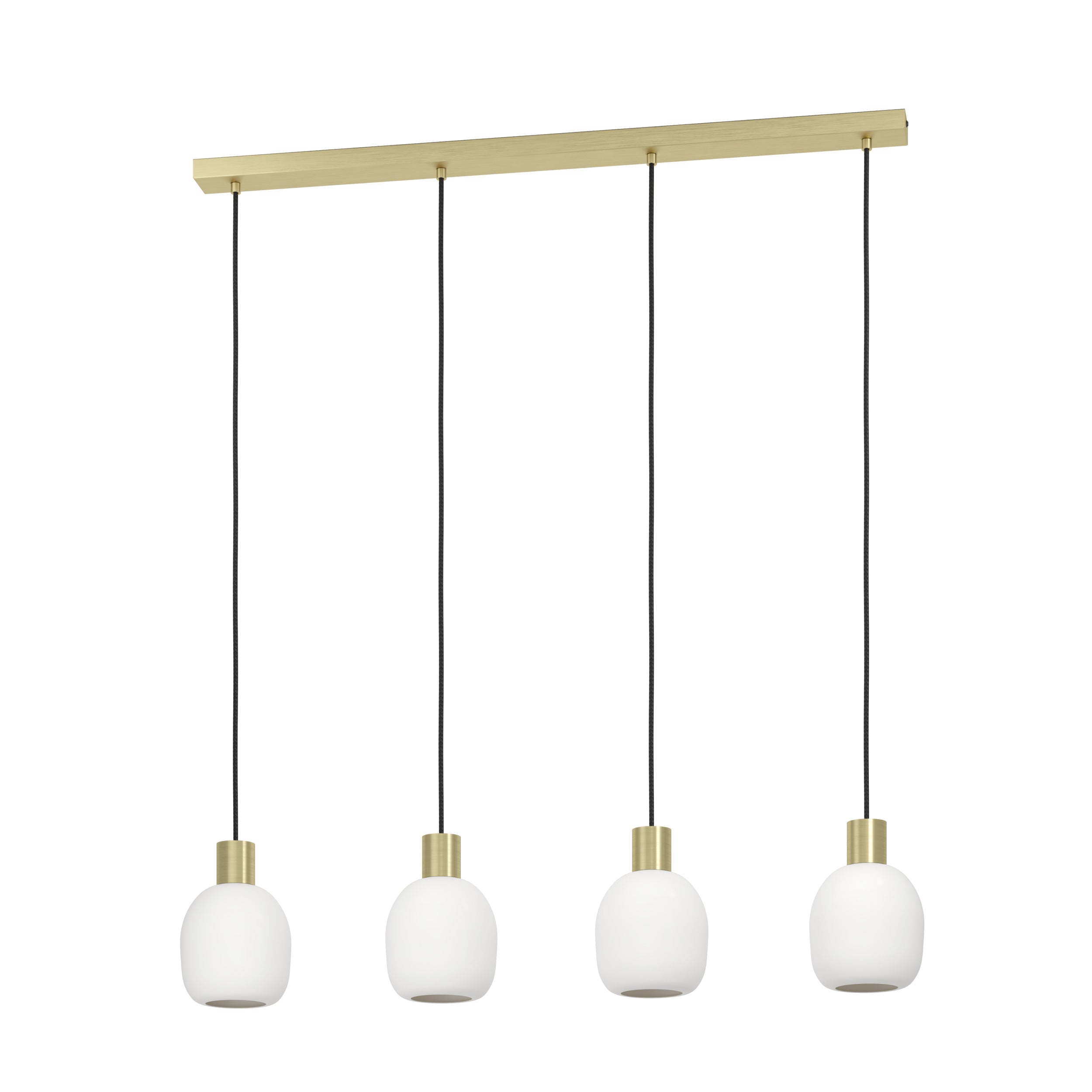 EGLO hanglamp Manzanares - e27 - 97 cm - wit/goud