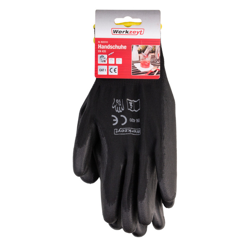 Paire de gants Soft en polyester taille 10