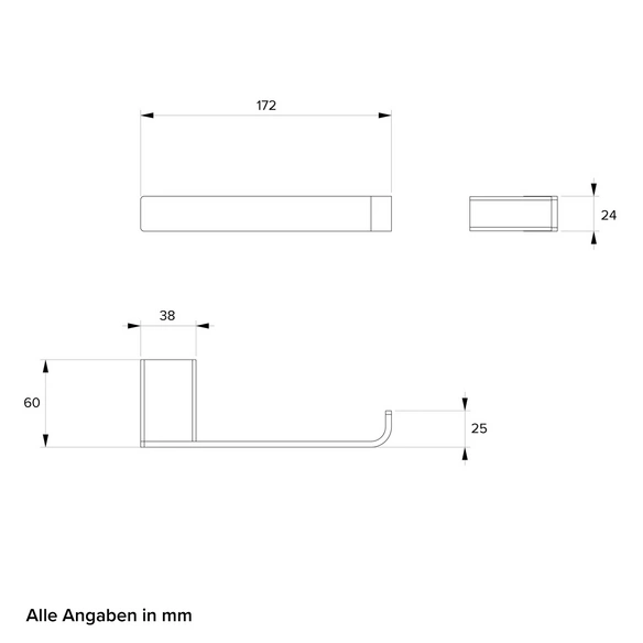 Toilettenpapierhalter „Amira