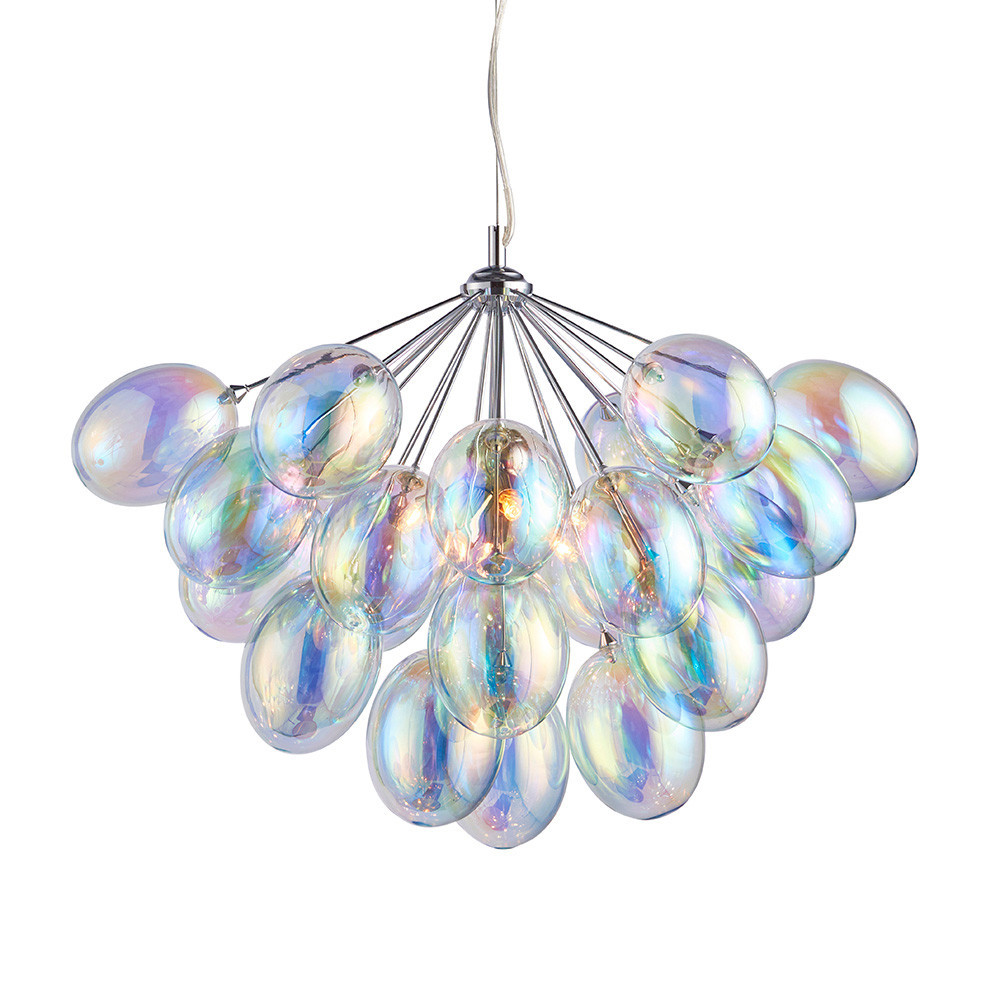 Lampa wisząca INFINITY opalizujące bańki multikolor 6xG9x8W IP20 Endon
