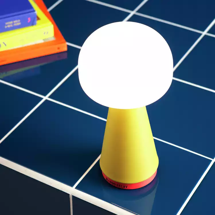 Margo Selby Hibberd Portable LED Table Lamp - Yellow