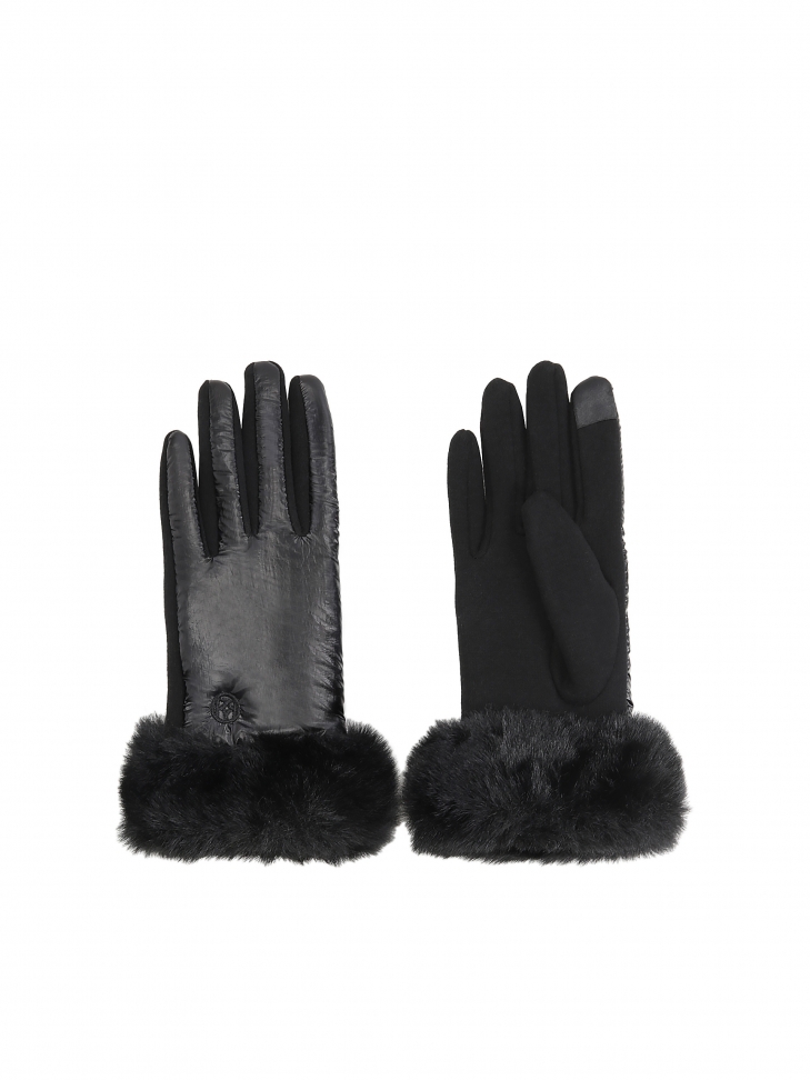 Ladies' black gloves