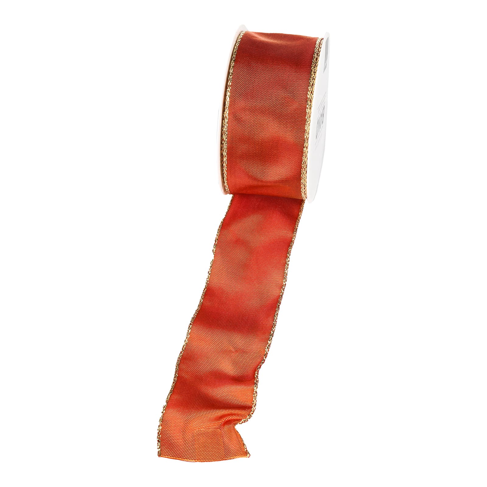 Geschenkband Glitzerrand Braun,L 3.000 x B 40 mm