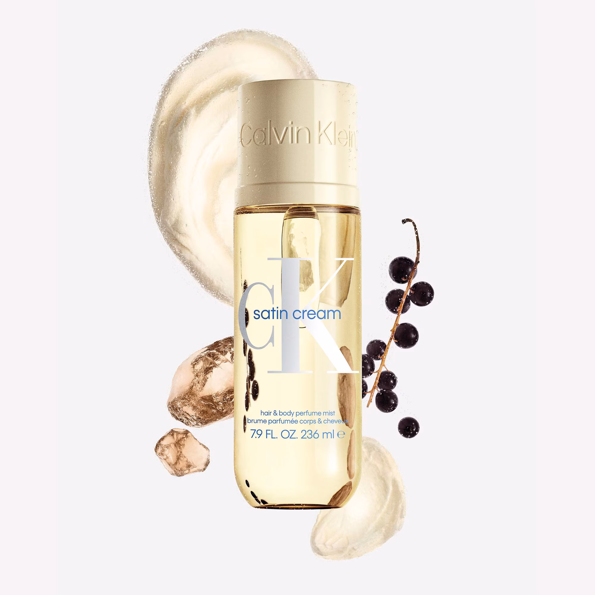 CK SATIN CREAM BODY MIST COLLECTIONBrume parfumée corps & cheveux