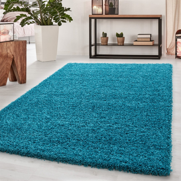 Dywan shaggy Dream turkusowy 60 cm x 110 cm
