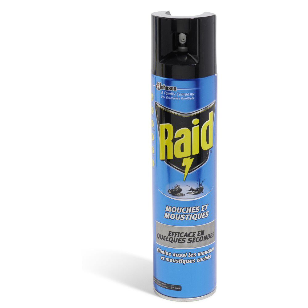 Spray anti mouche et moustique RAID 400ml