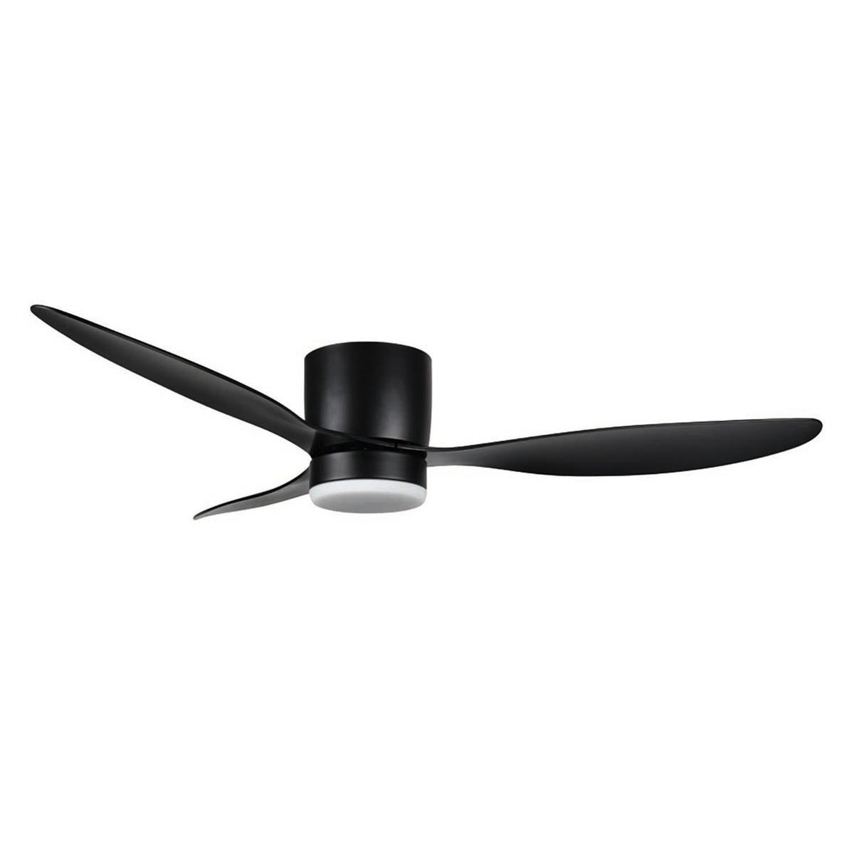 Freelight plafondventilator Brezza - 1 lichts - 132 x 22  cm - zwart