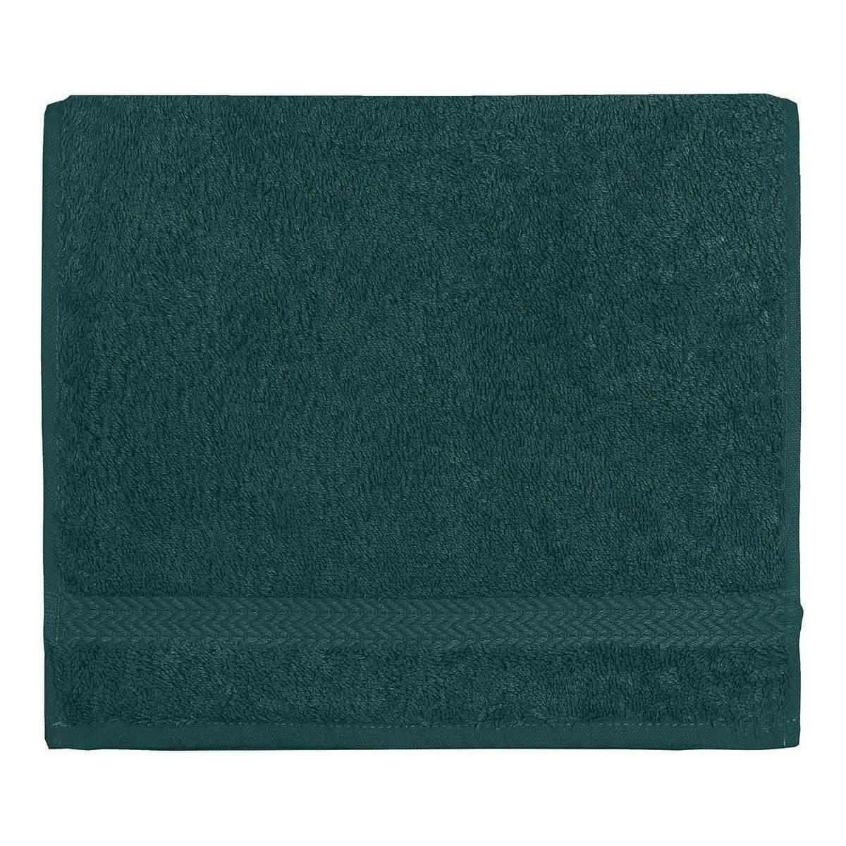 LUXURY - Lot de 3 serviettes invité 550gr/m²  petrol 30x50 cm
