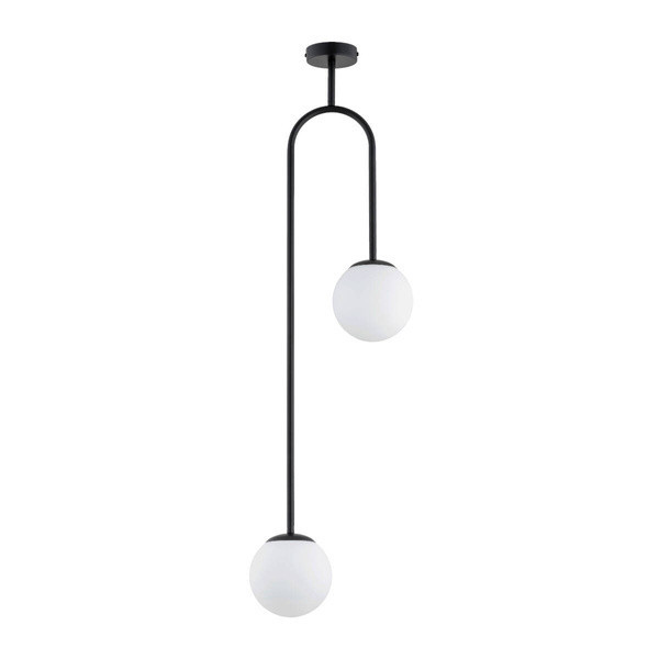 Lampa wisząca VECTOR czarna 2xE14x10W wym:108x15x33cm IP20 Alfa