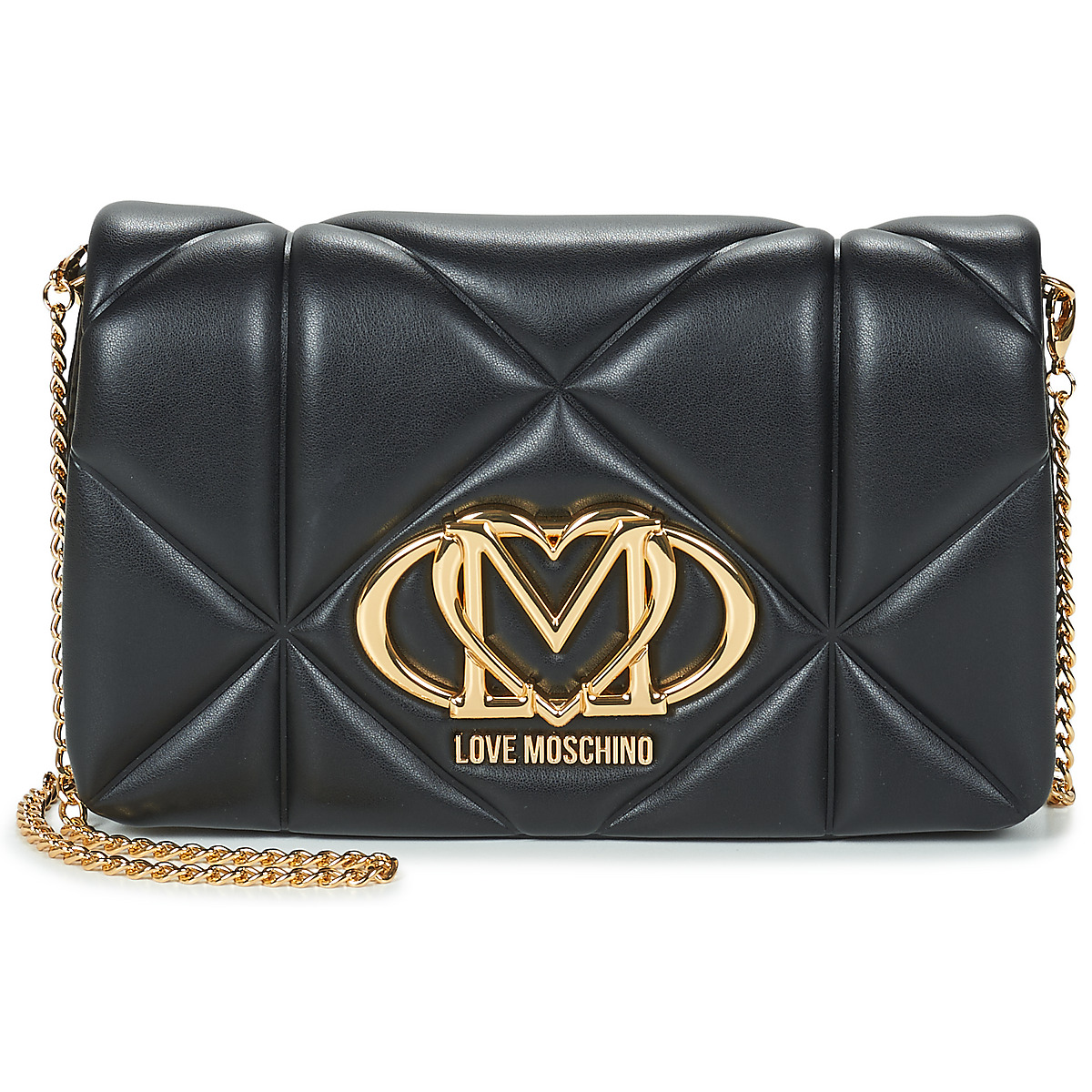Love Moschino - EMBOSSED QUILTED JC4043 - Black