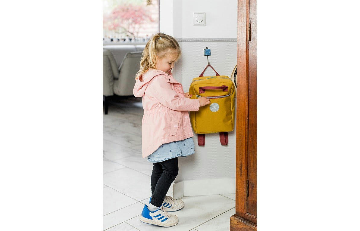 - Sac à dos pour enfants Mini moutarde 24x32x12 cm