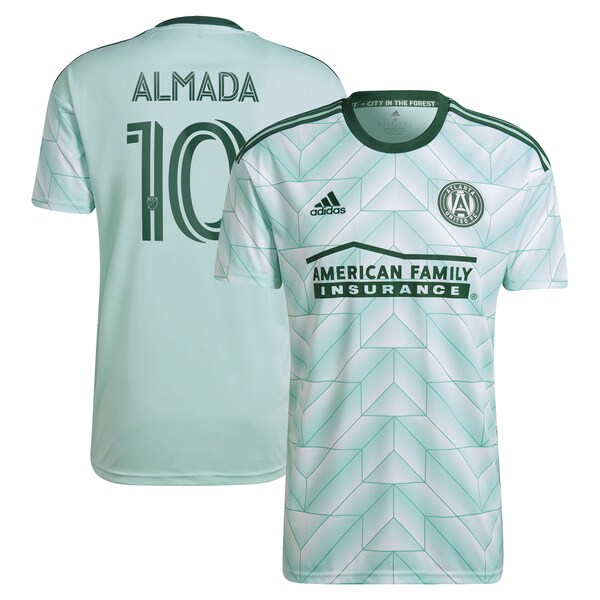Thiago Almada Atlanta United FC adidas 2024 The Forest Kit Replica Jersey - Mint