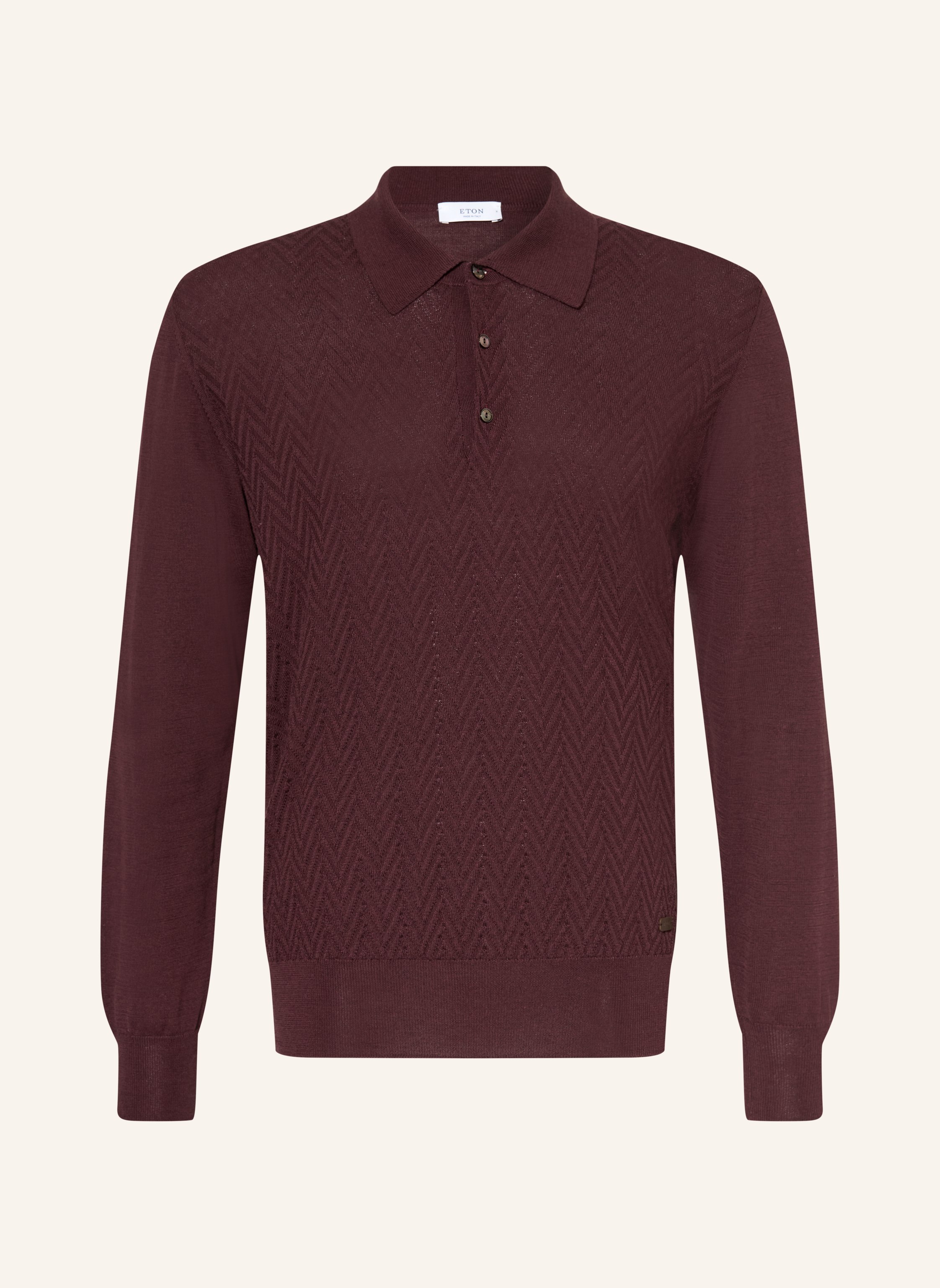 ETON Strick-Poloshirt