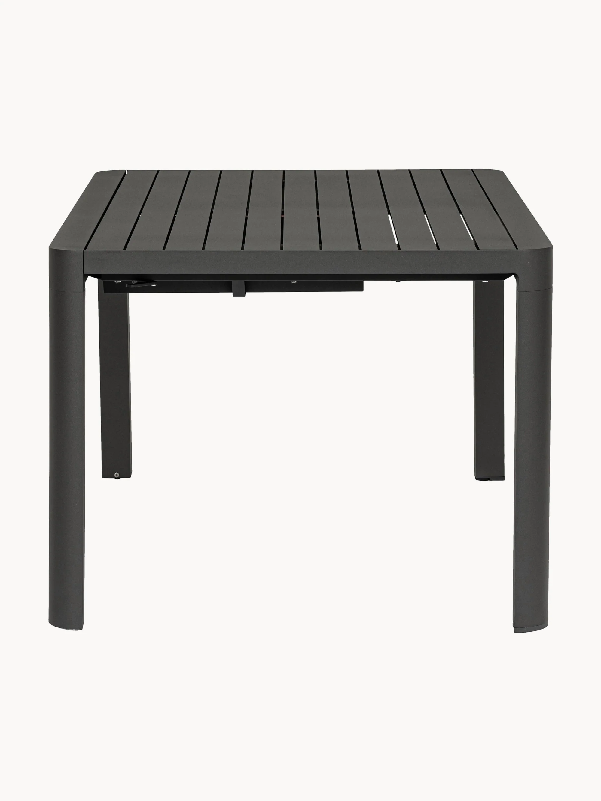 Ausziehbarer Gartentisch Kiplin, 97 - 150 x 150 cm