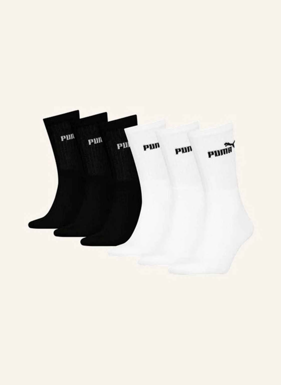 PUMA Sportsocken ELEMENTS 6-PACK