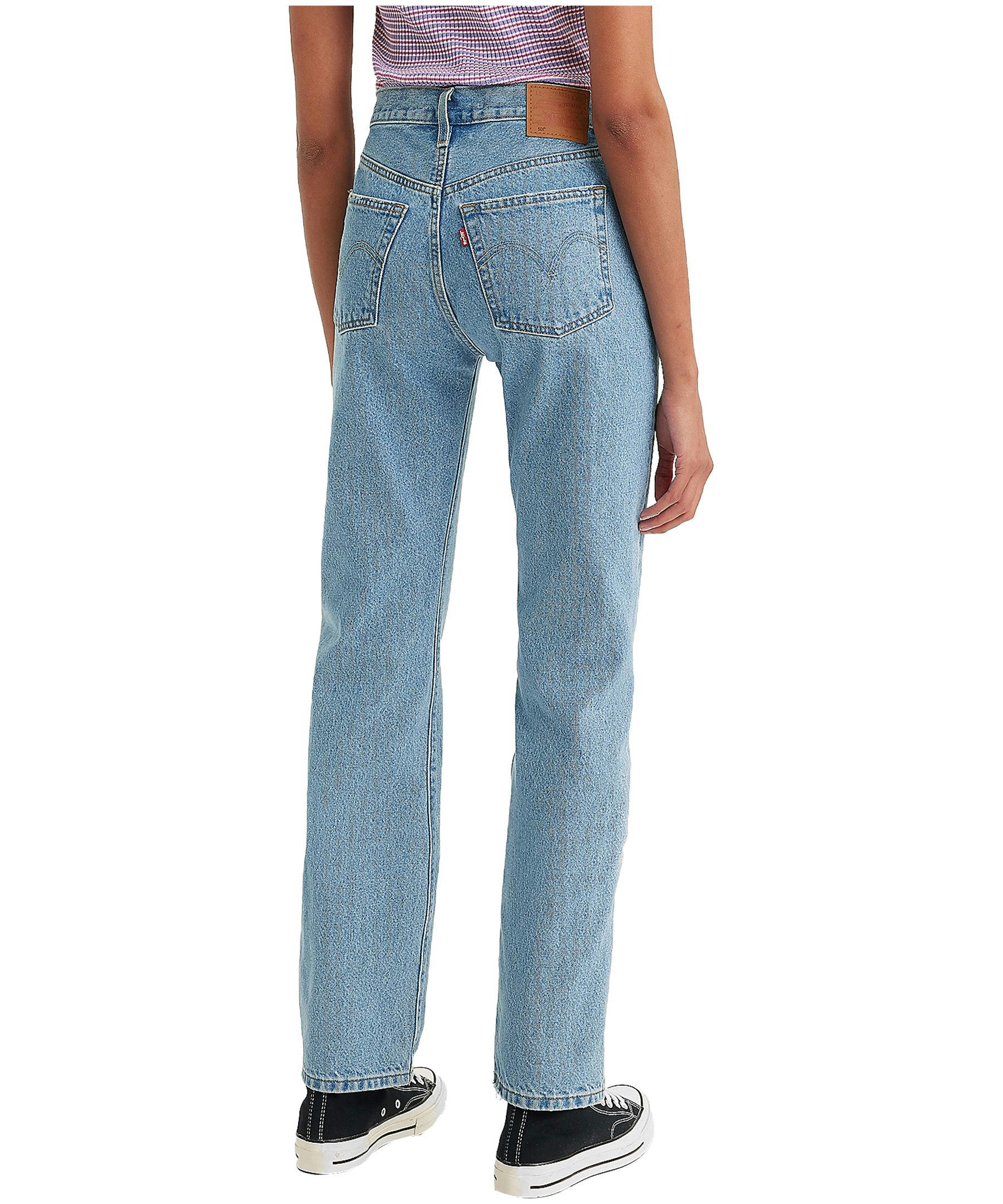 Levi's Women's 501 High Rise Straight Leg Jeans