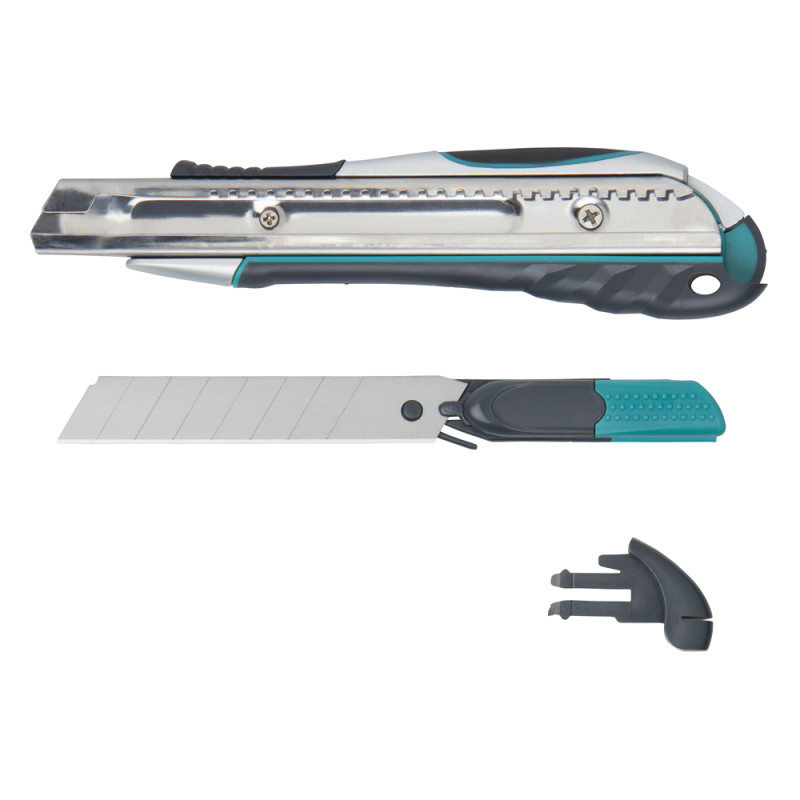Cutter 2-en-1 à lame sécable 18 mm WOLFCRAFT