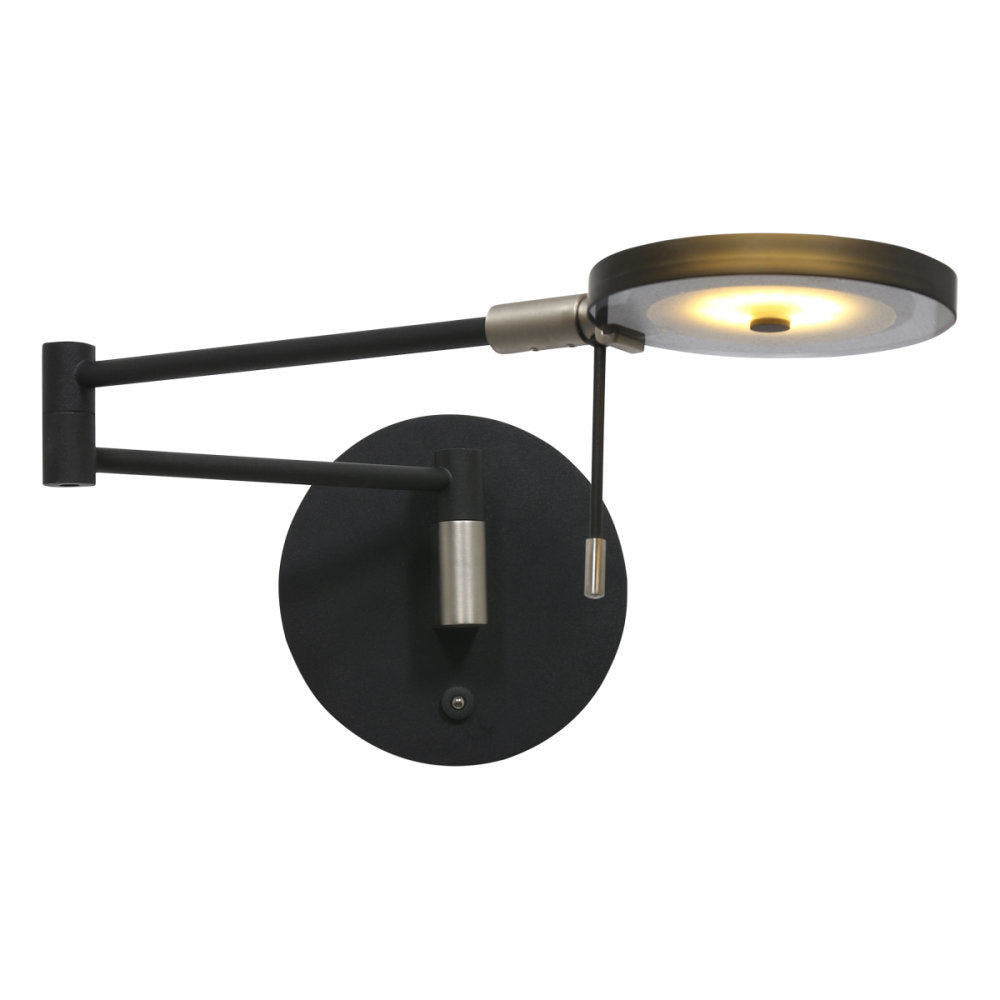 Steinhauer wandlamp - 1 lichts - 62x 17 cm - zwart