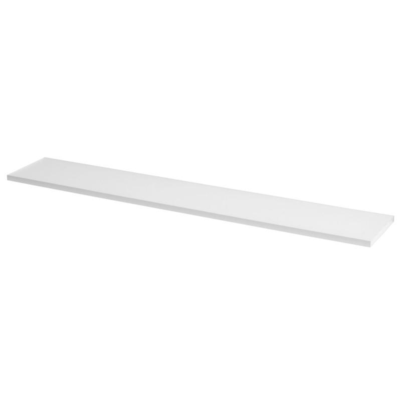 Tablette mélaminée blanche 80 x 20 x 1,8 cm CANDO