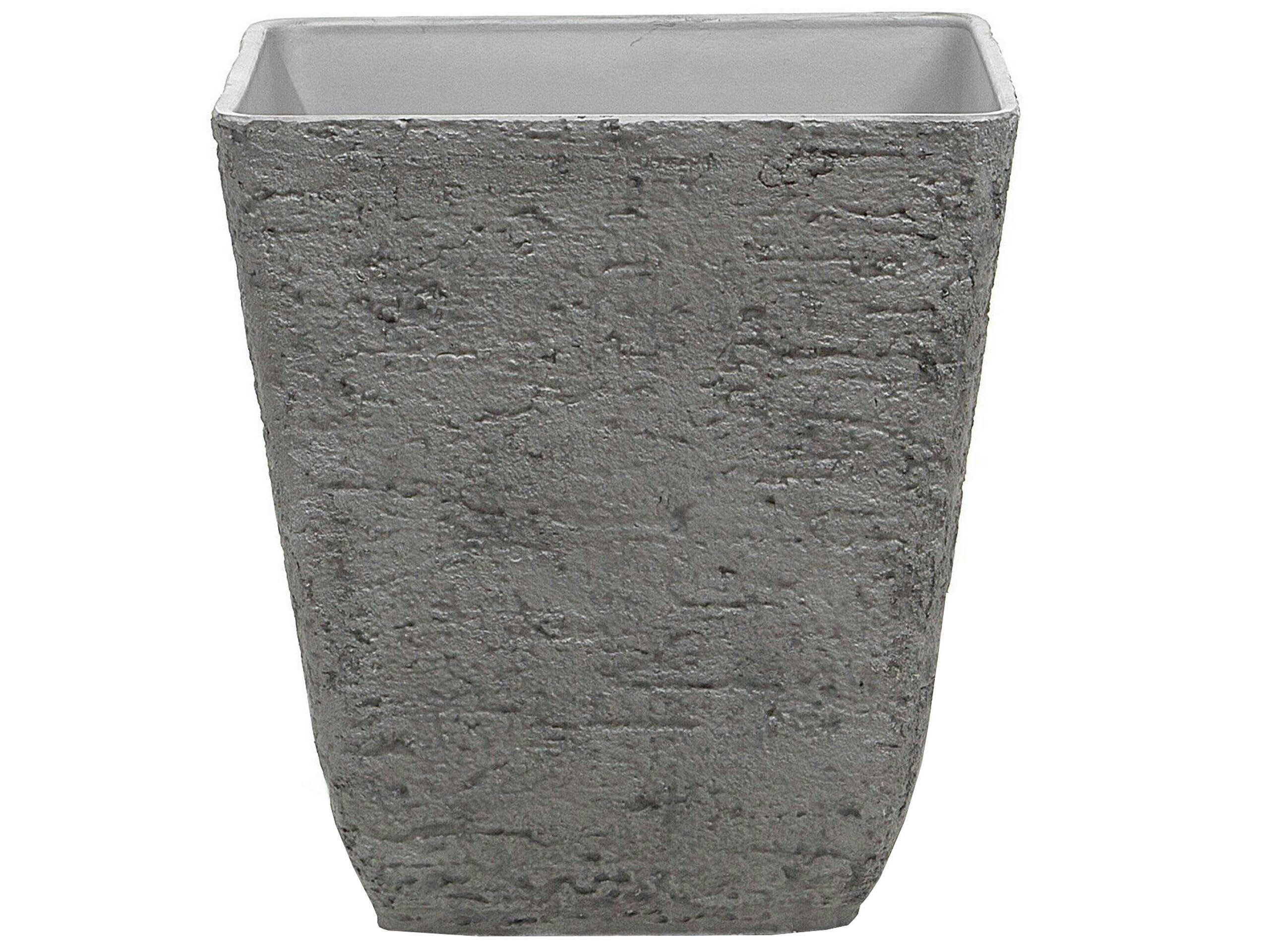 DELOS - Cache-pot d'extérieur en pierre gris H53