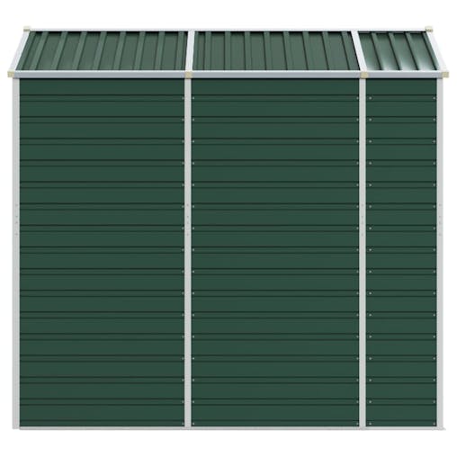 NNEVL Garden Shed Green 191x215x198 cm Galvanised Steel