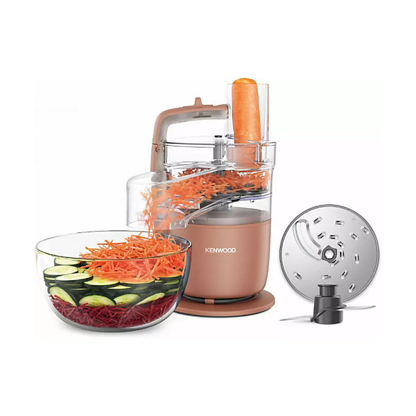 Mini hachoir multifonction 1.3l 650w pêche Kenwood FDP22.130RD multipro go