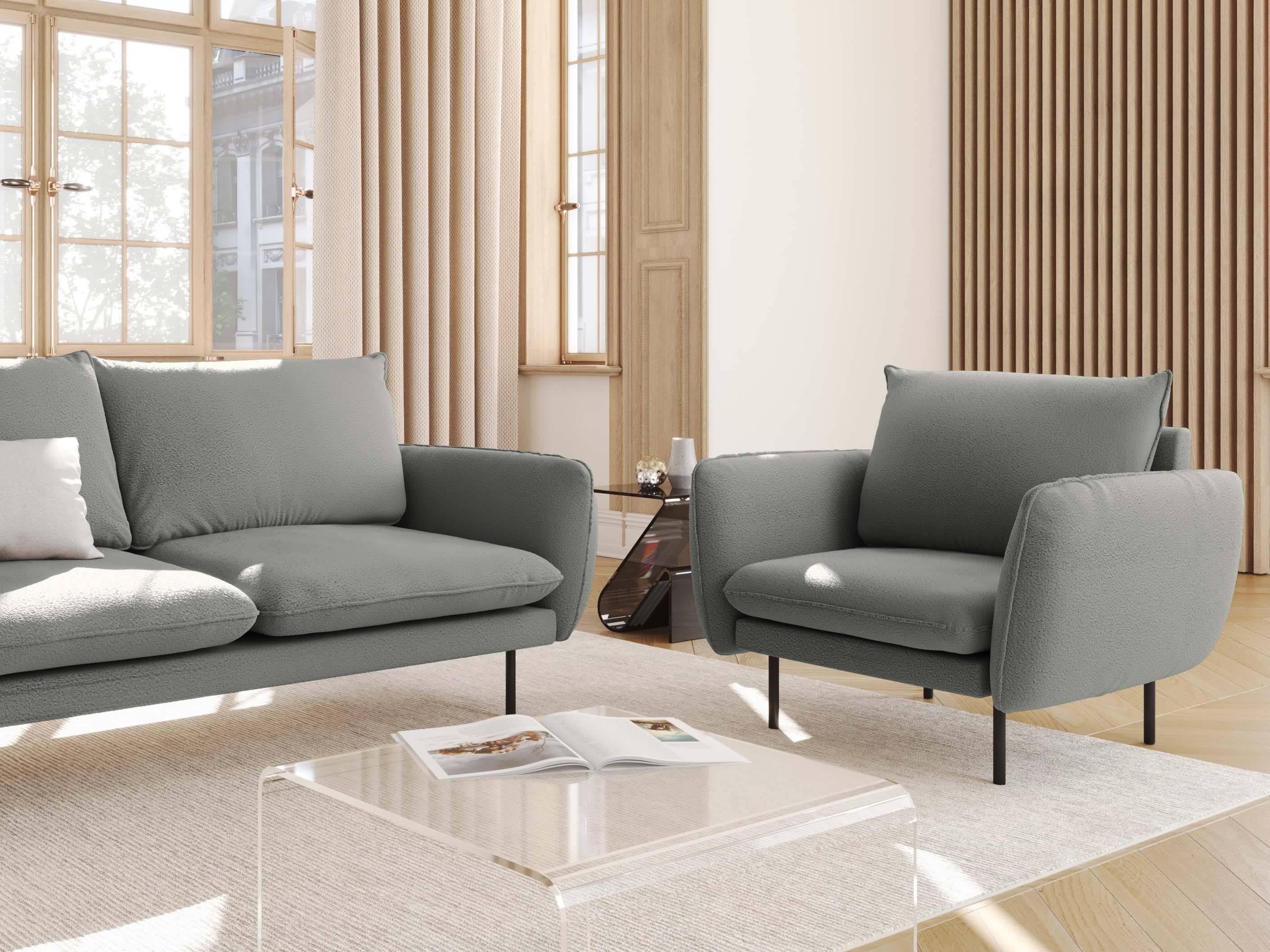 Fauteuil Vienna boucle