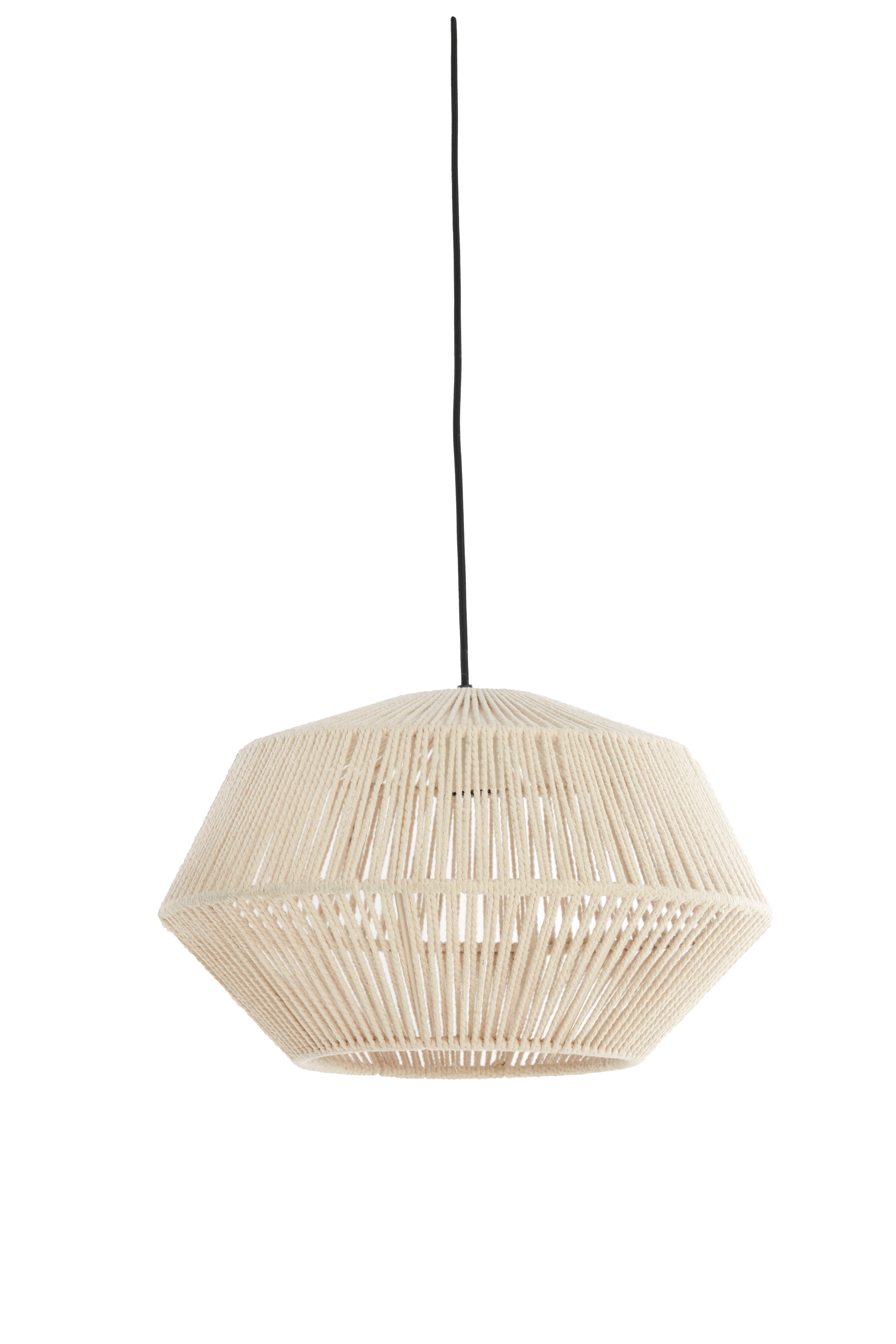 Light & Living hanglamp DEYA - Ø40x24cm - wit