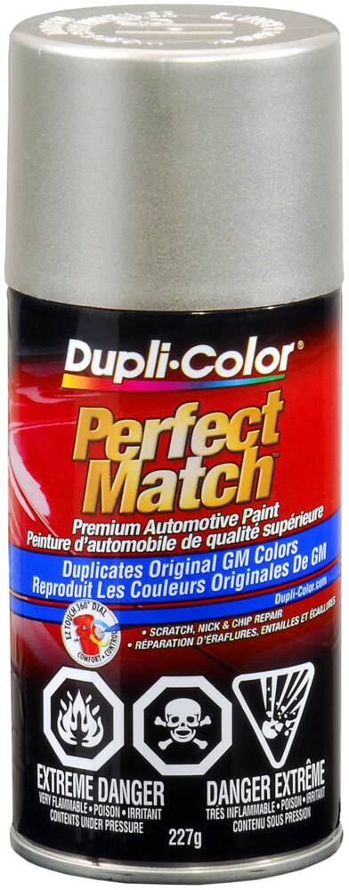 Dupli-Color Perfect Match Premium Acrylic Lacquer Automotive Aerosol Spray Paint, Fine Silver Birch (59, WA 926L), 227-g