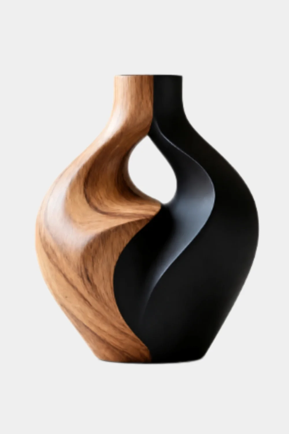 Vase Wood Sculpture #WG114