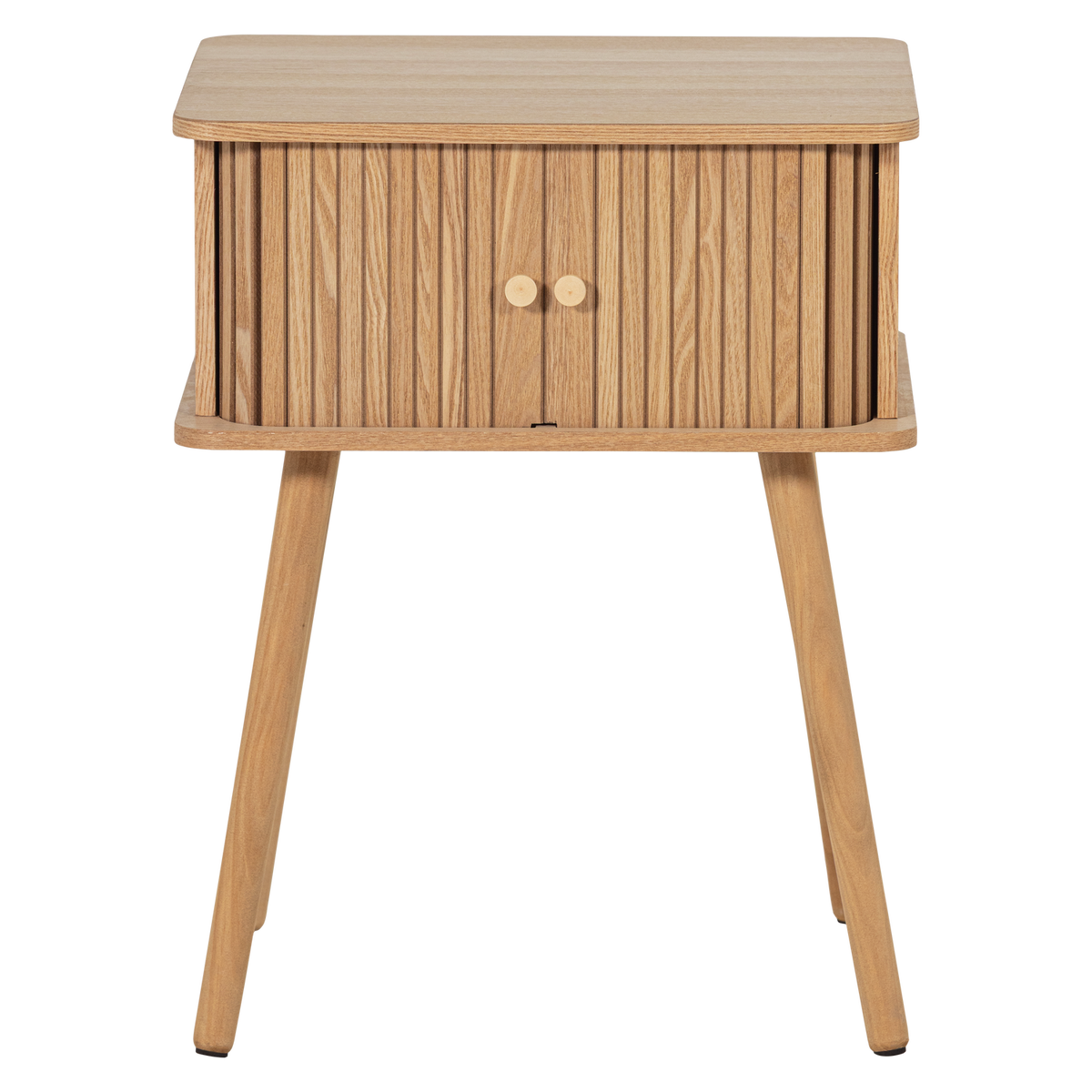 WOOOD nachtkastje recht Karri - MDF/Grenen - Naturel - 58x45x40