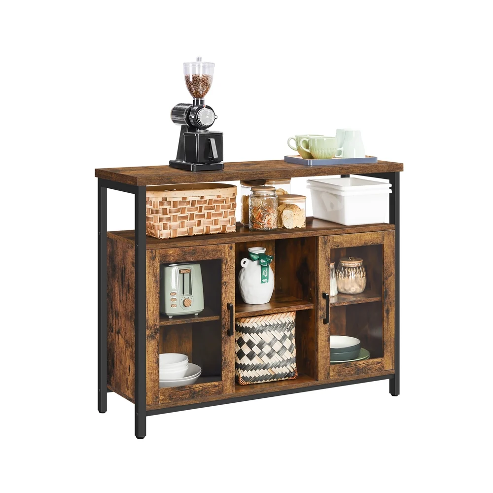 Buffet 2 portes verre